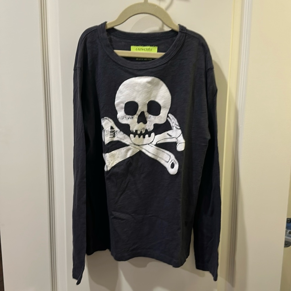 Crewcuts “mister fix-it” Graphic Long Sleeve Shirt, Glow In The Dark